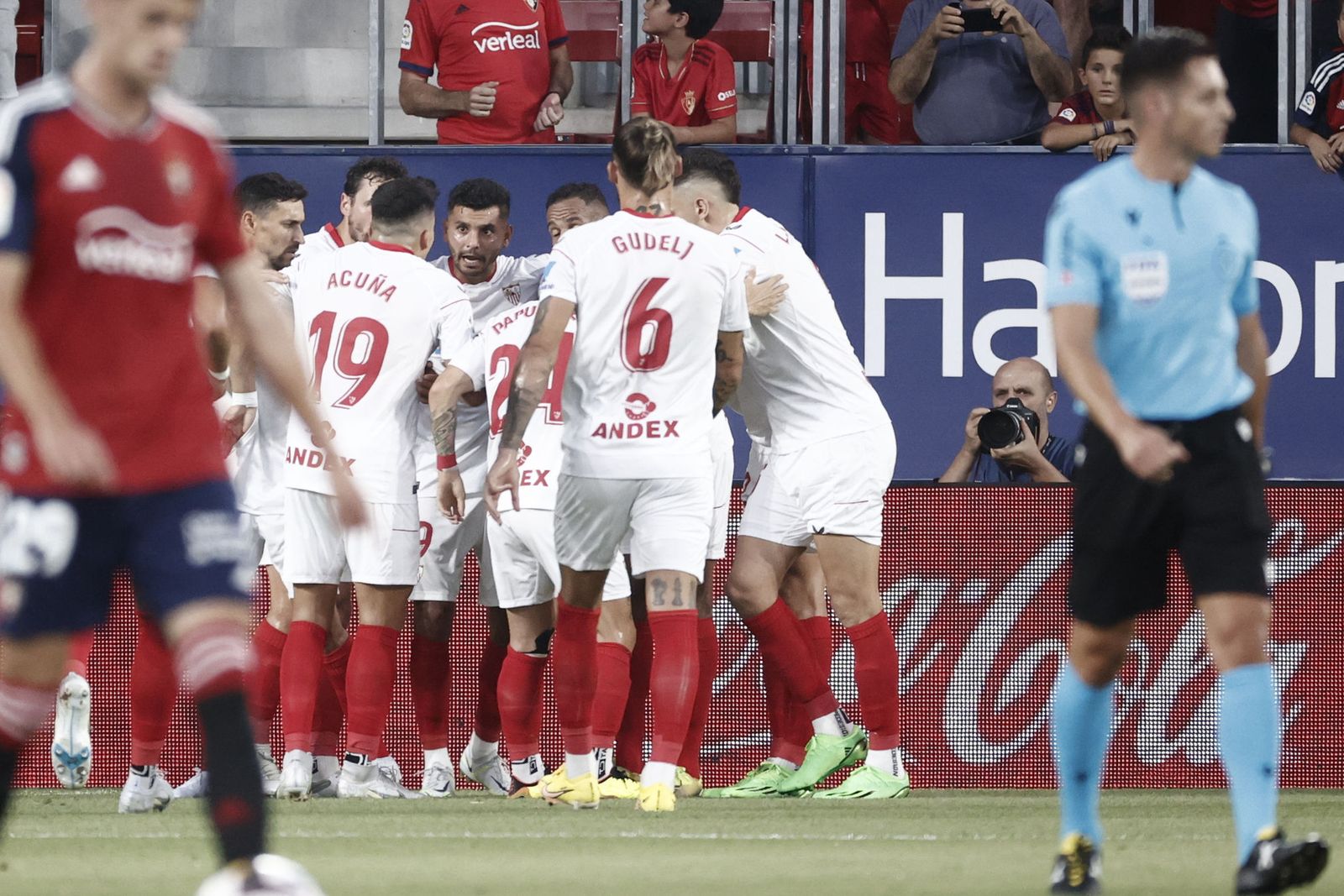 Las fotos del Osasuna-Sevilla de Liga