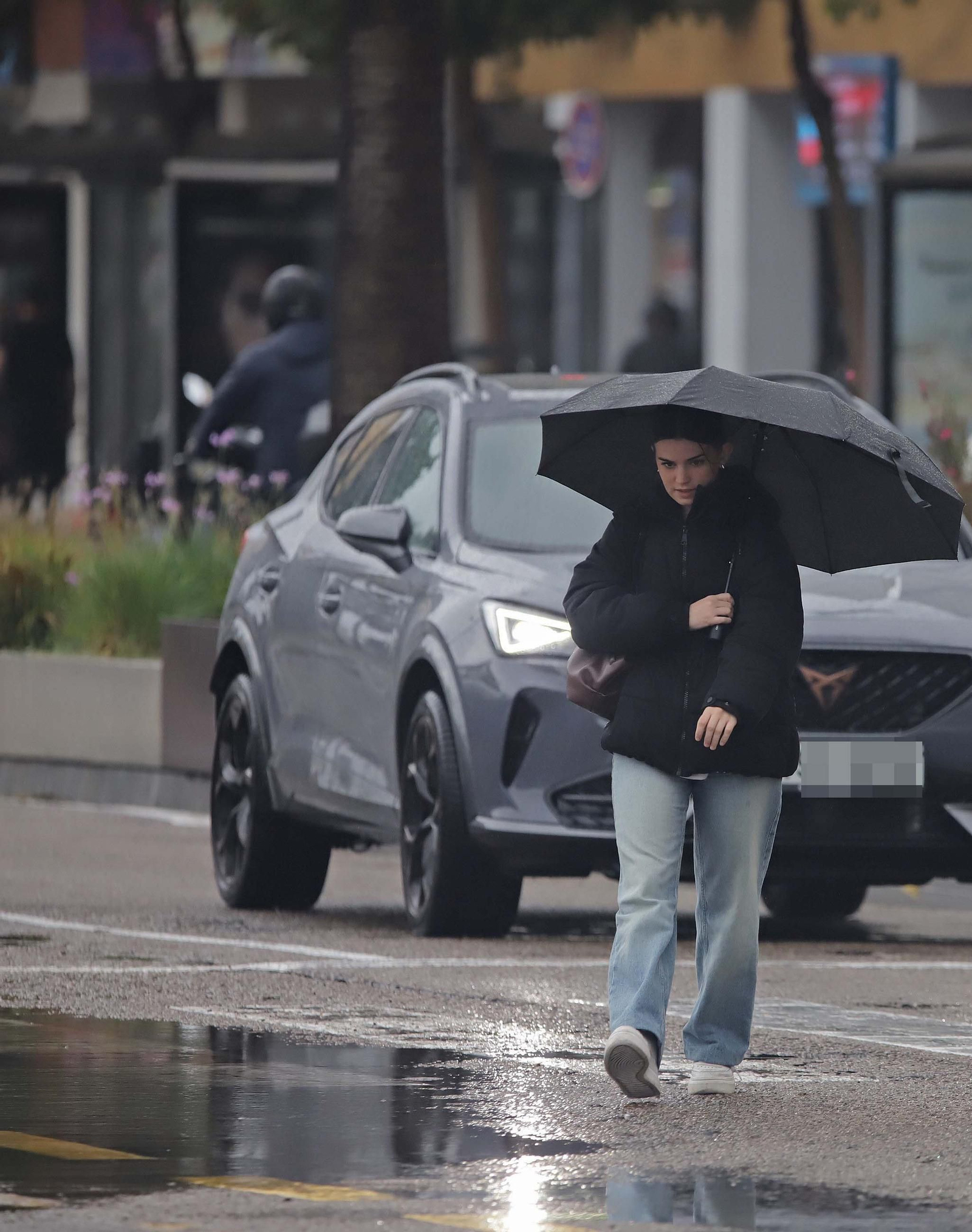 Fotos de la lluvia provocada por la borrasca atlántica en Algeciras