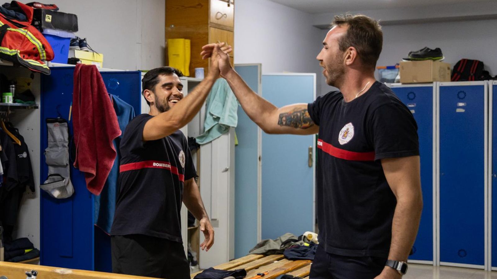 Un día junto a los bomberos de Jaén