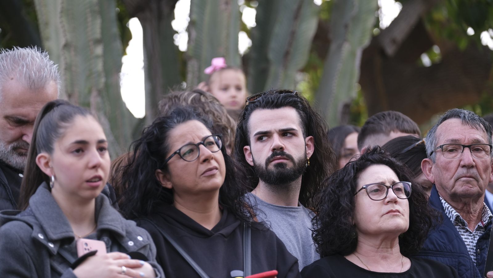 La procesión del Encuentro por las calles de Almería, en imágenes
