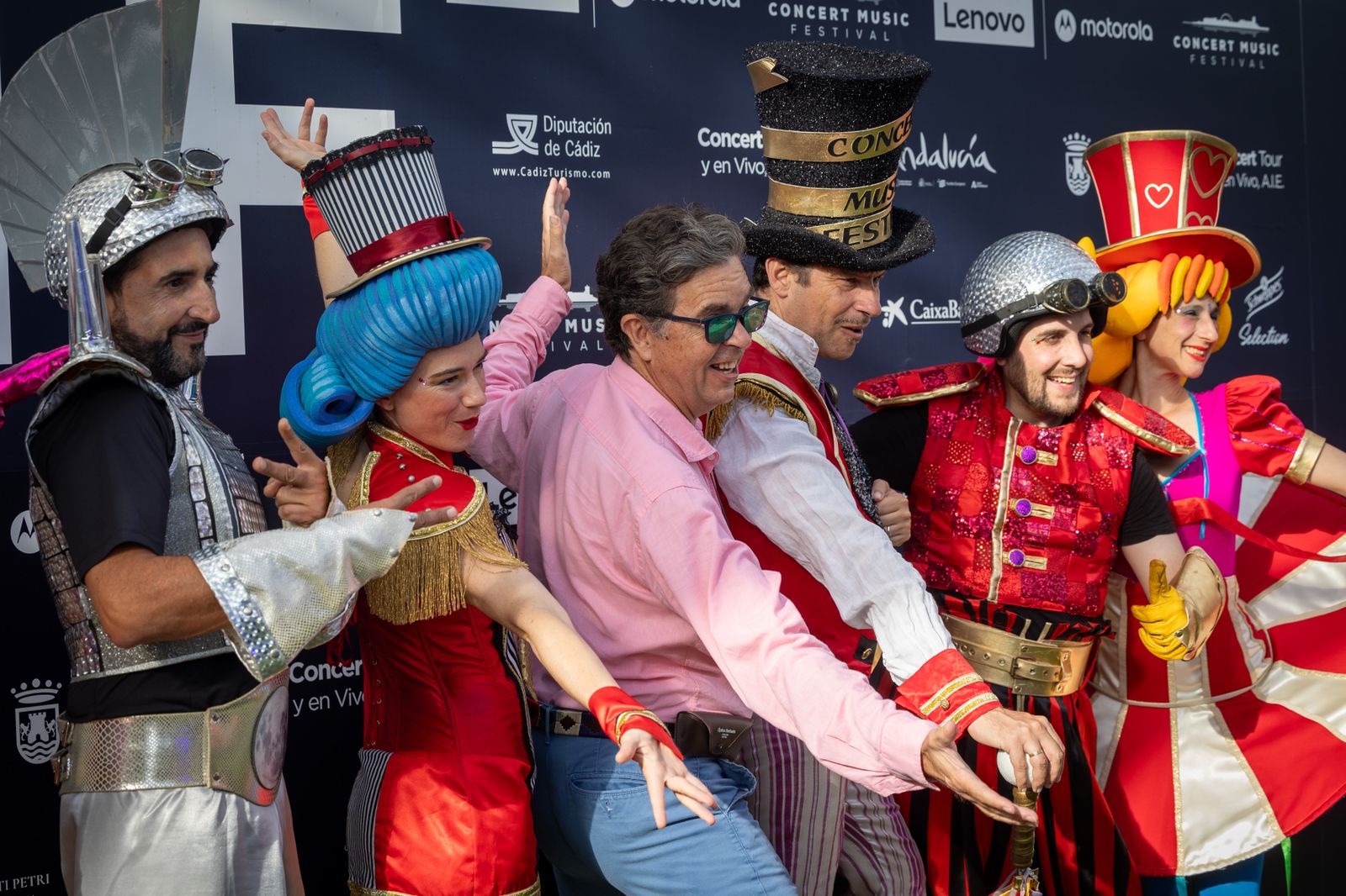 Imágenes de la inauguración del Concert Music Festival 2024 en Chiclana