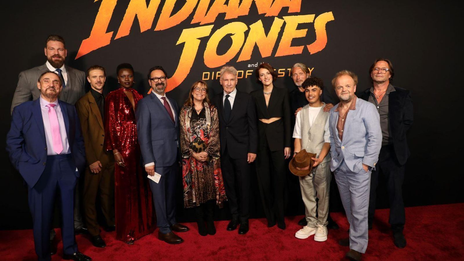 Indiana Jones y El Dial del Destino | El equipo de la película, en el estreno en Los Ángeles. Indiana Jones y El Dial del Destino | El equipo de la película, en el estreno en Los Ángeles.