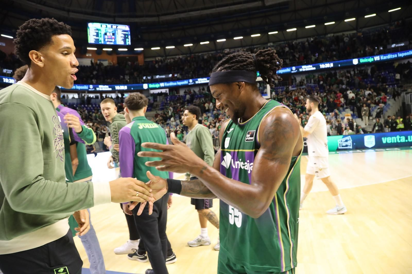 El Unicaja-San Pablo Burgos, en fotos