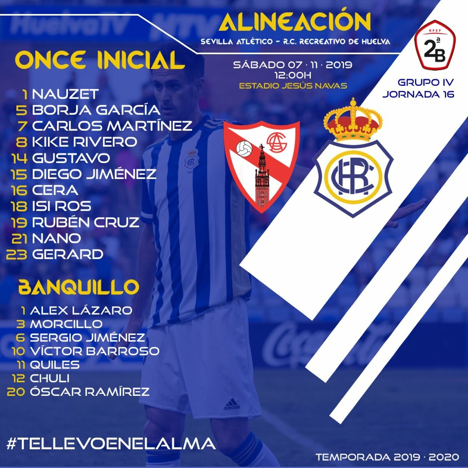 Alineación Recreativo