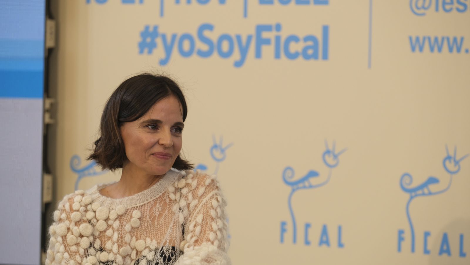 Imágenes de la actriz Elena Anaya en rueda de prensa en FICAL 2022