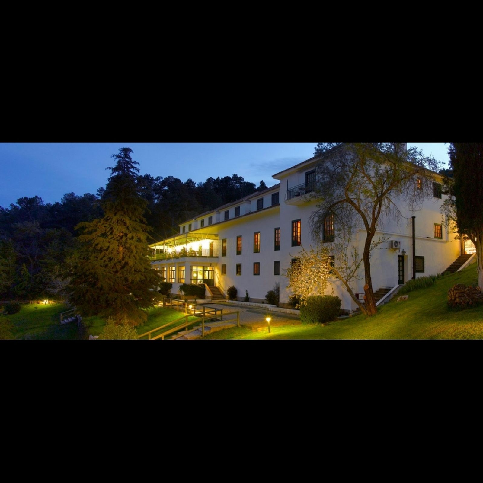 Imagen exterior del Parador de Cazorla.