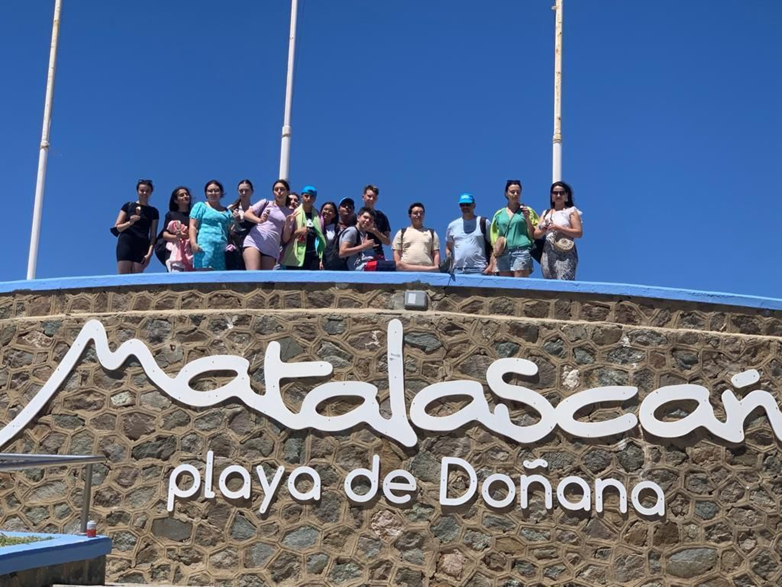 La sostenibilidad une a alumnos del IES San Sebastián y de Alemania.