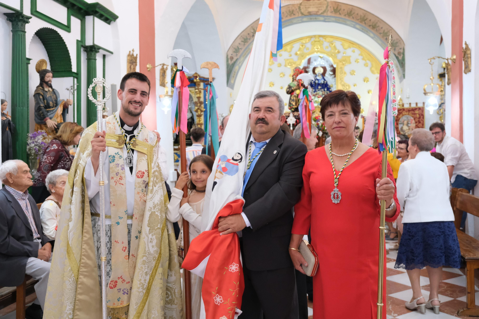 Las imágenes de San Isidro y los danzantes de Fuente-Tójar