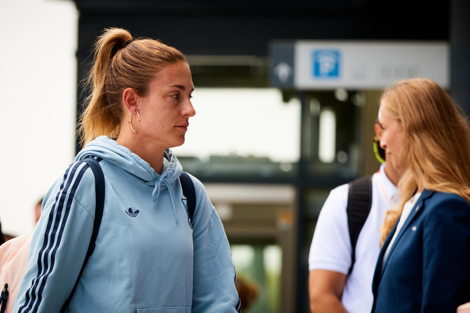 Las fotos de España antes de la final de la Eurocopa femenina