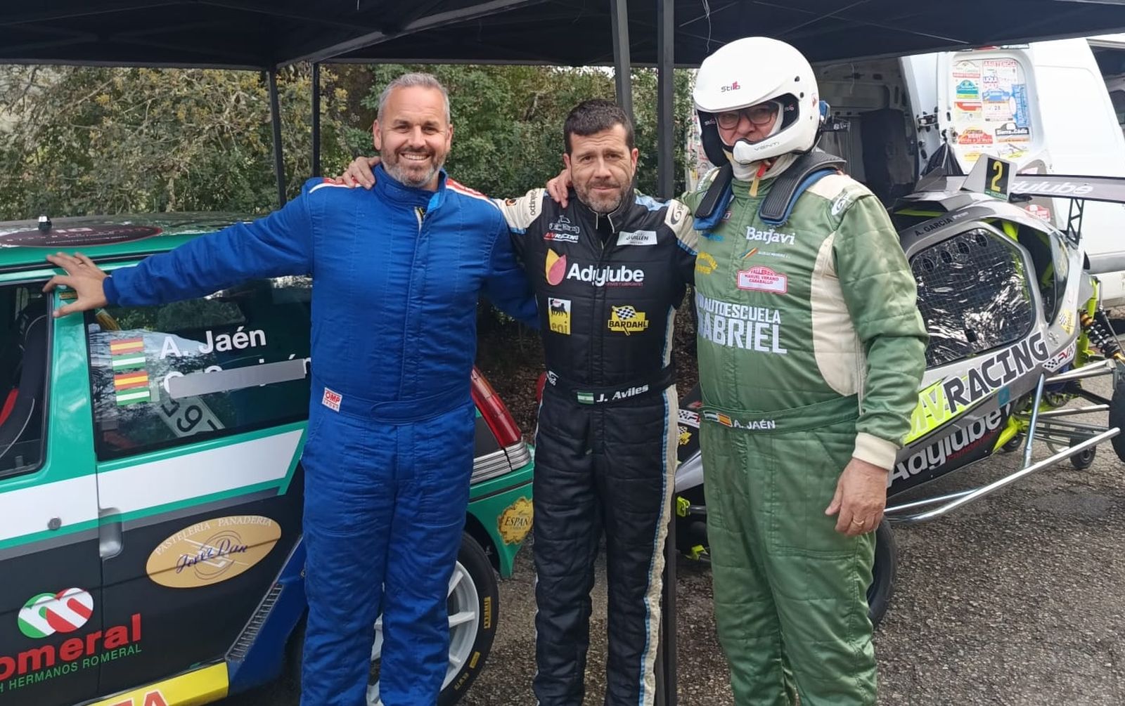 Amador Jaén y Alberto García, pilotos de Peyo Competición.