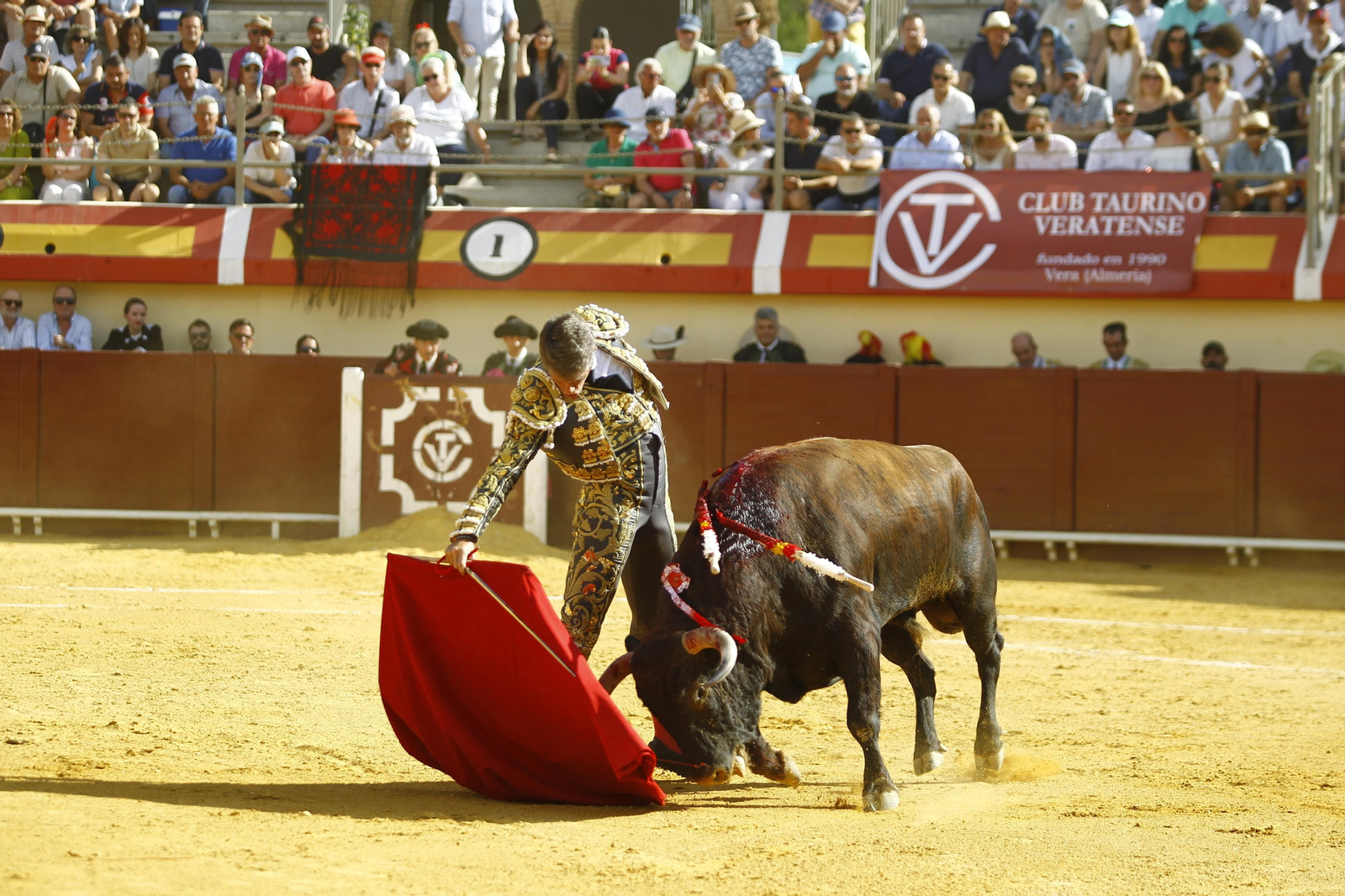Imágenes de la corrida de Toros en Vera
