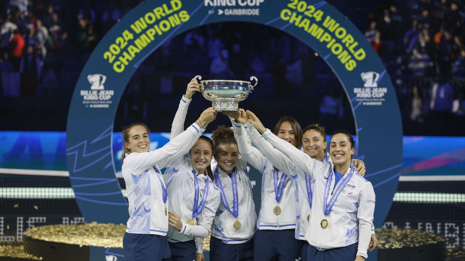 El Italia-Eslovaquia que coronó a las azzurri en Málaga, en fotos