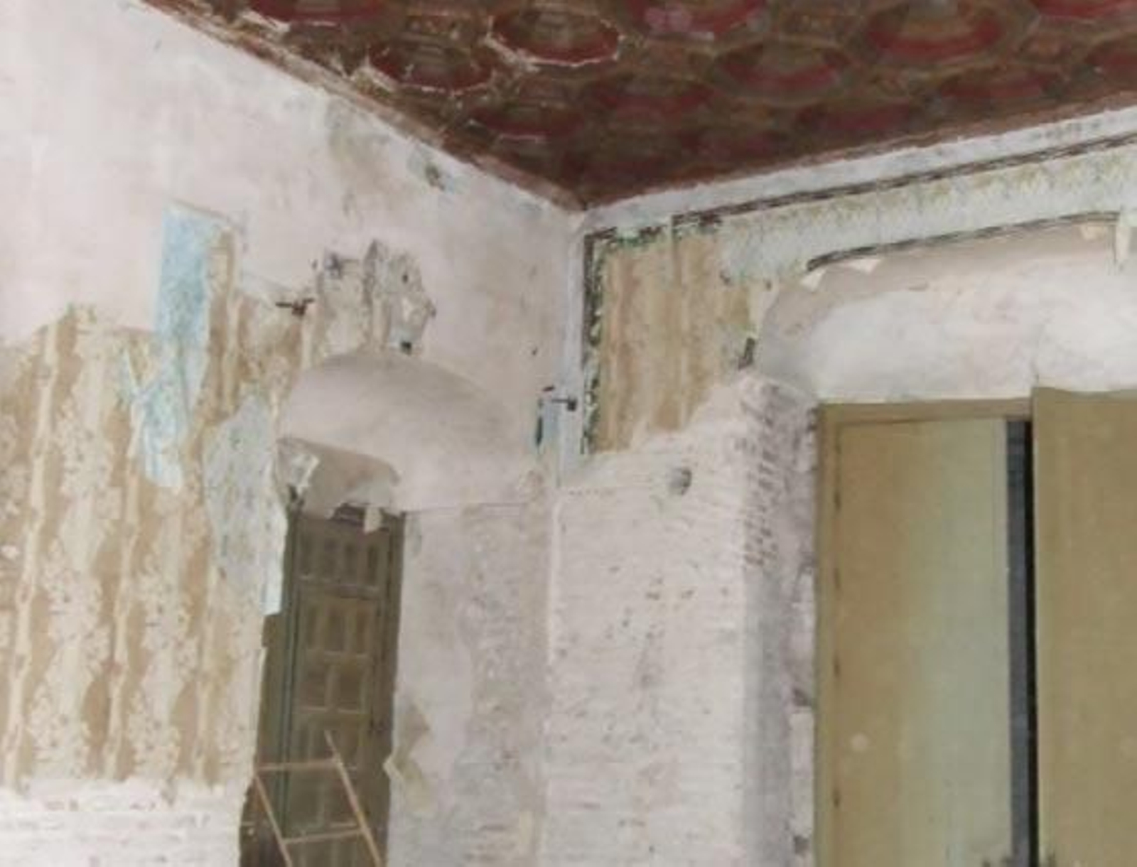 Zona interior que refleja el estado del palacio.