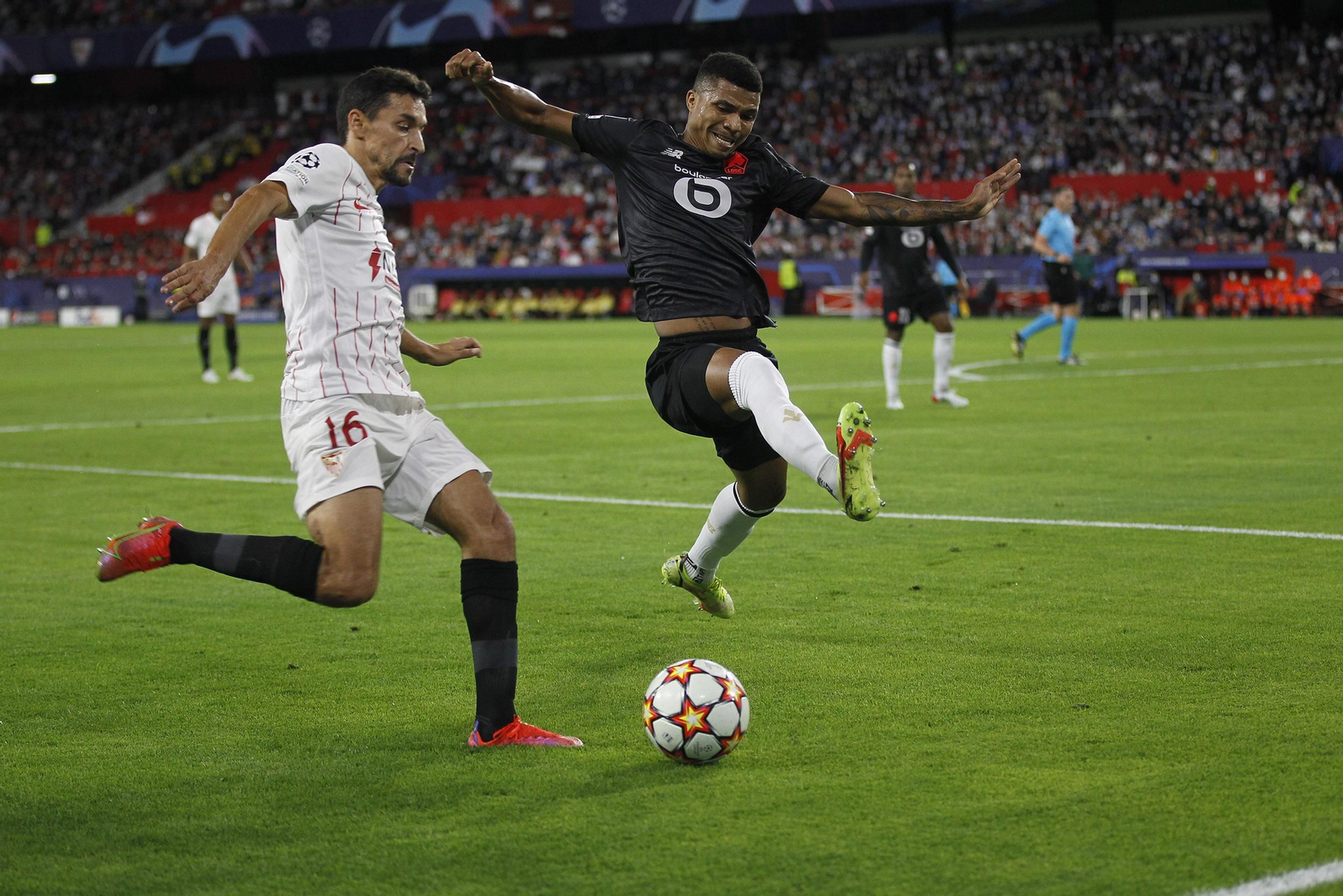 Las imágenes del Sevilla-Lille