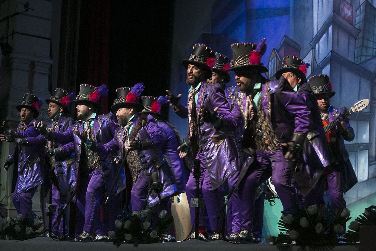 La final del Carnaval Colombino, en imágenes