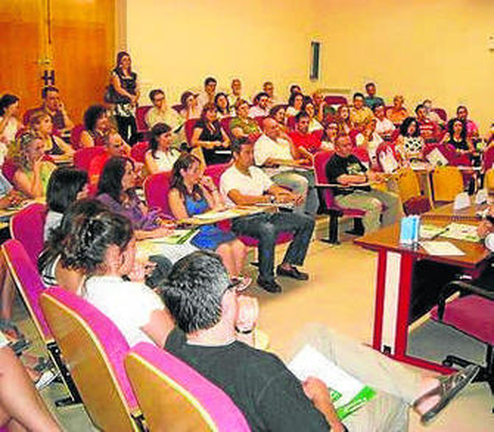 Uno de los cursos de Prodetur.