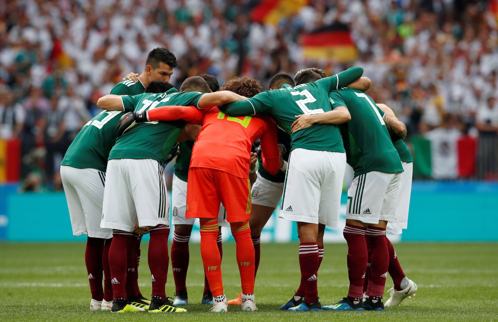 Las imágenes del Alemania-México