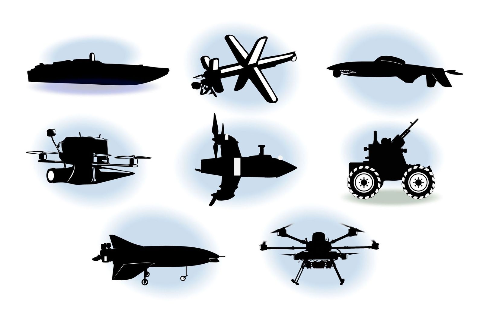 Los ocho tipos de drones que usa Ucrania en la guerra contra Rusia.