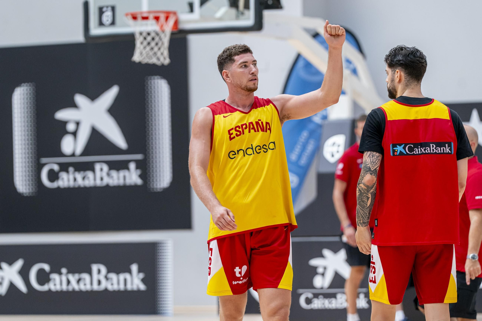 España acaba su trabajo en Madrid antes de venir a Málaga