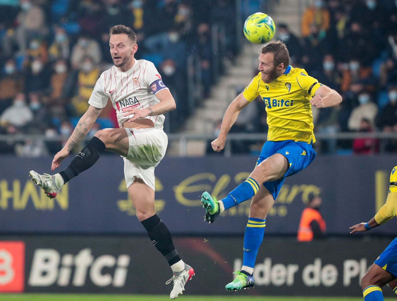 Las imágenes del Cádiz-Sevilla de LaLiga