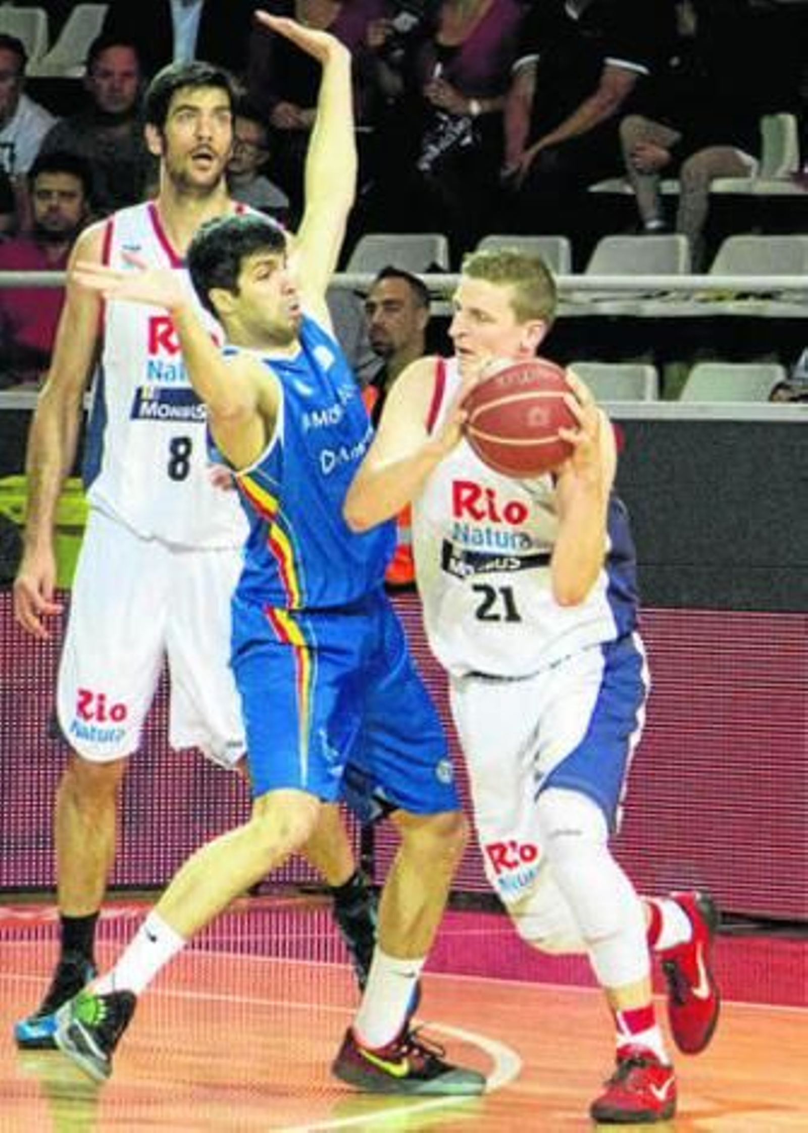 Waczynski, durante un partido ante el Andorra.