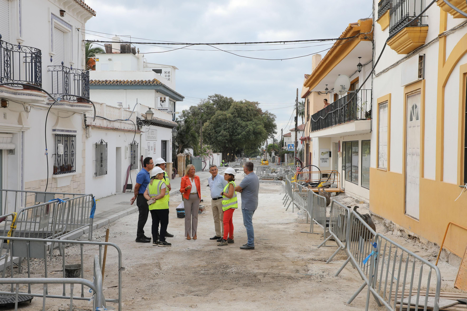 Los trabajos se están ejecutando sobre una superficie de 4.216 metros cuadrados.