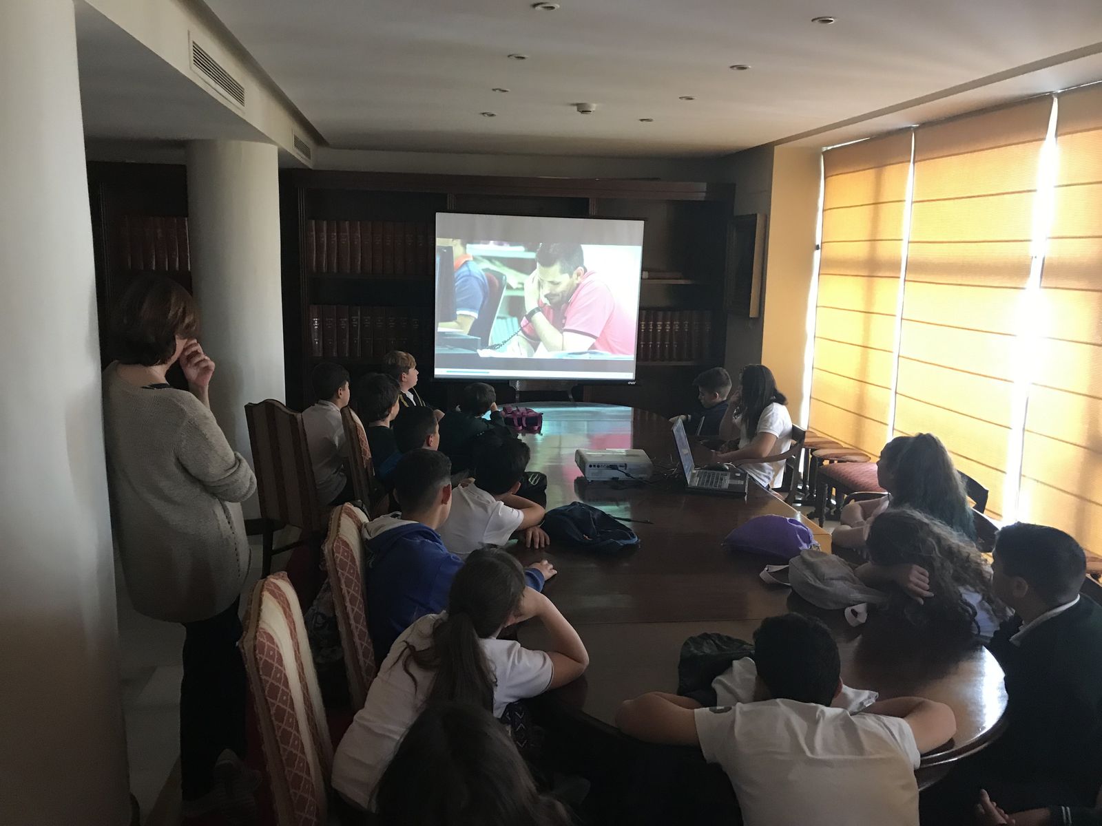 Visita al Diario CEIP Adolfo de Castro