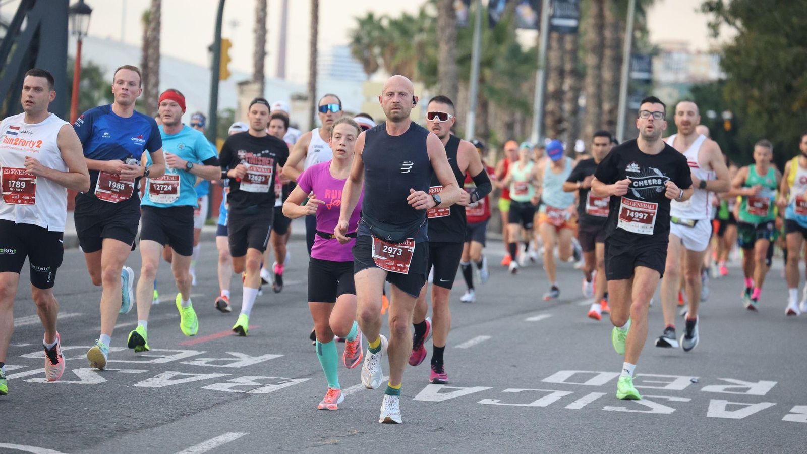 Las mejores fotos de la Maratón de Málaga 2024