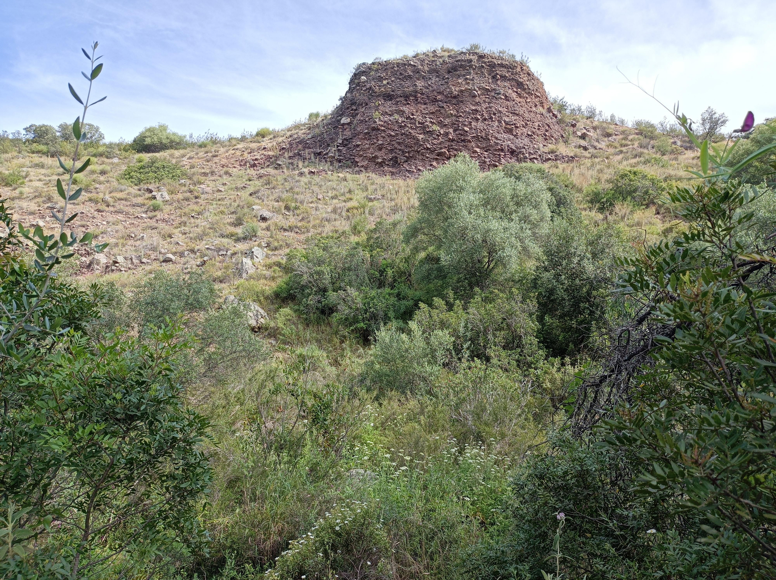 Imágenes de la georruta de El Chorro, en Almadén de la Plata