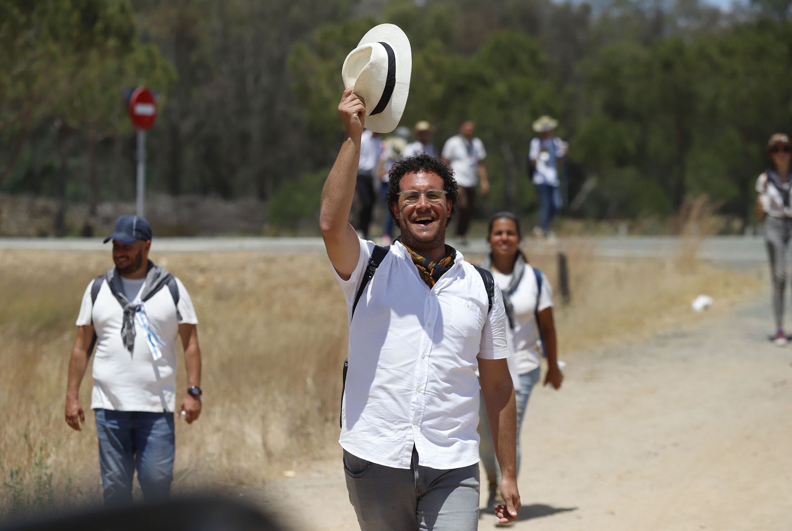 Todos los peregrinos de la Hermandad de Huelva, en imágenes