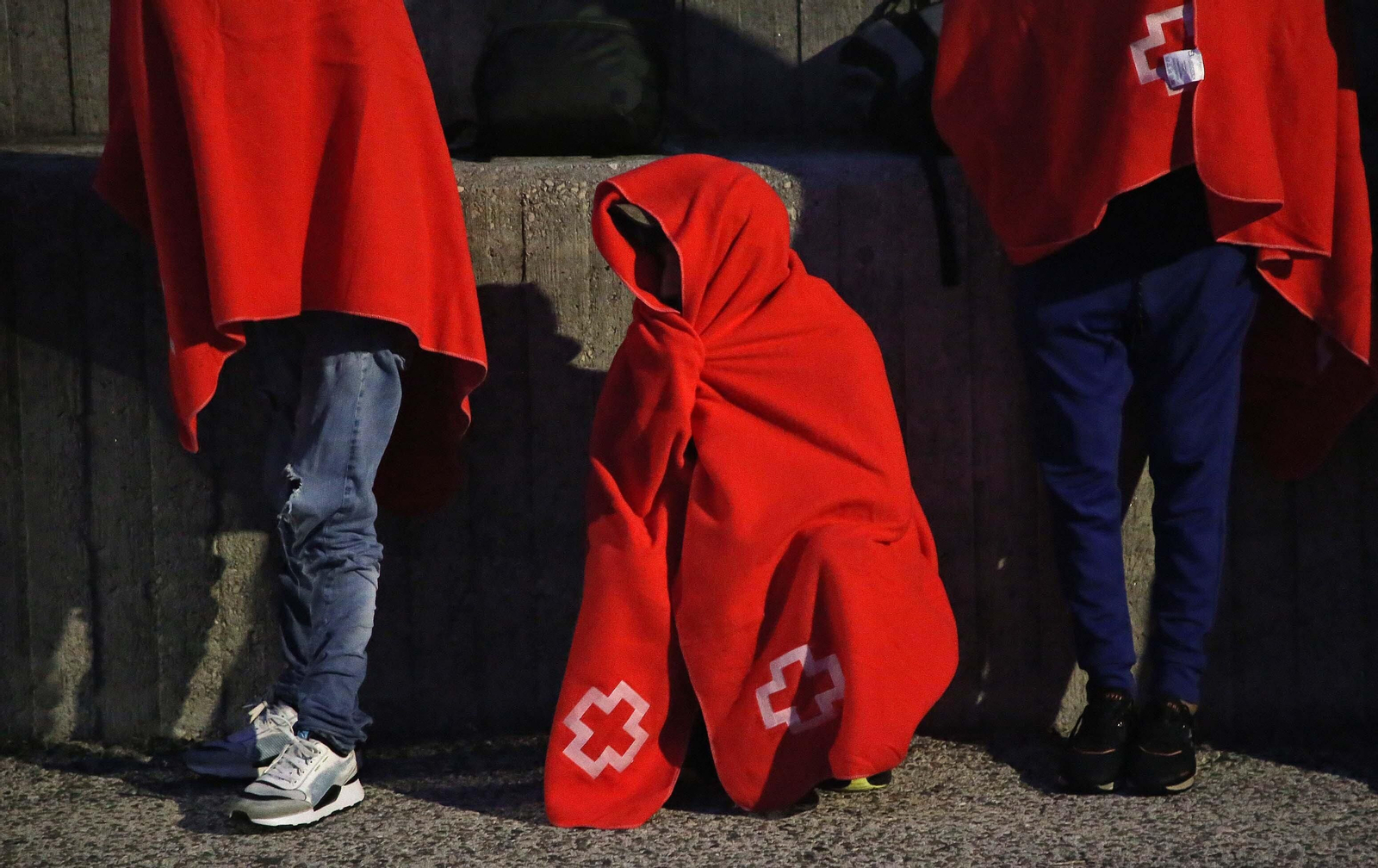 Fotos de los migrantes rescatados por Salvamento Marítimo en Algeciras