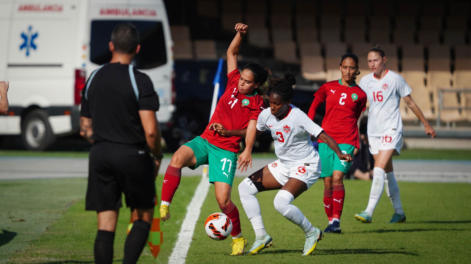 Partido internacional entre Canadá y Marruecos