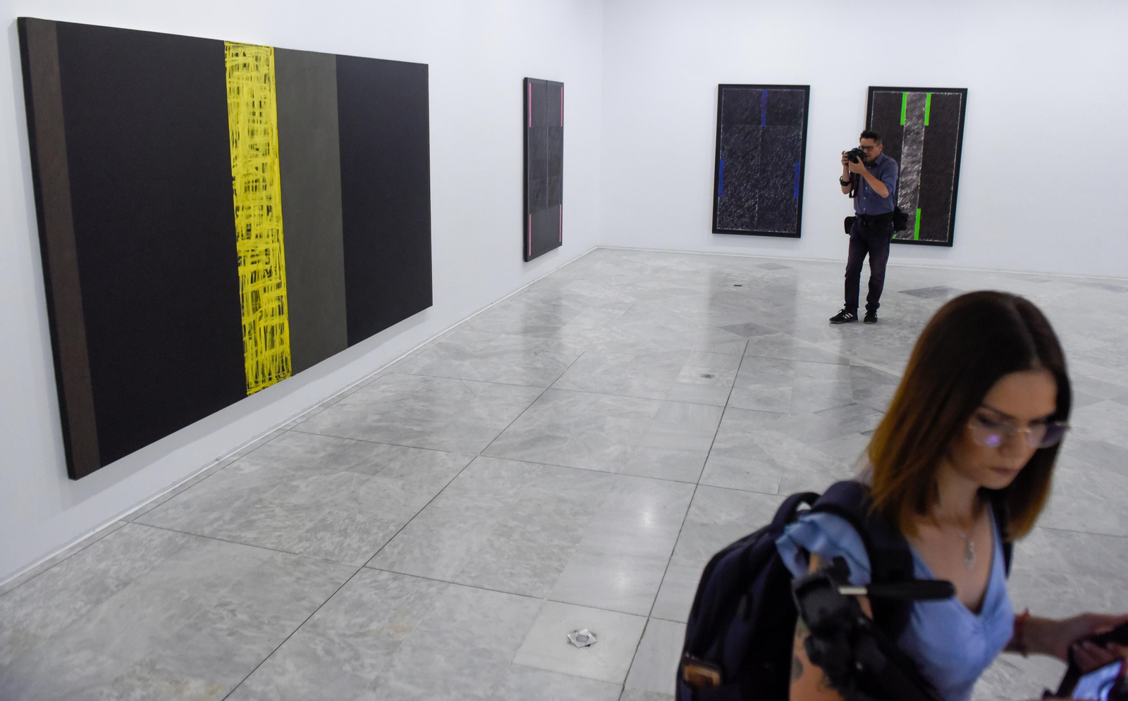 El CAAC presenta la renovación de la exposición Devenir pintura, con los Cielos de Carmen Laffón