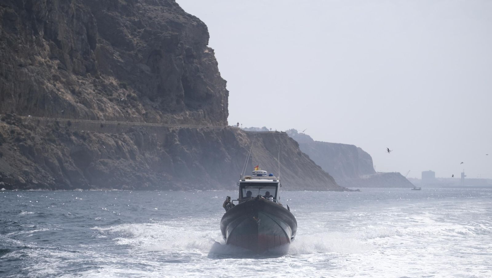 Patrullaje con el Servicio Marítimo de la Guardia Civil, en imágenes