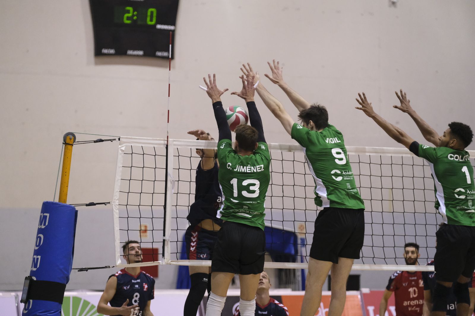 Fotogalería Unicaja Almería Voleibol-Arenal Emevé Lugo
