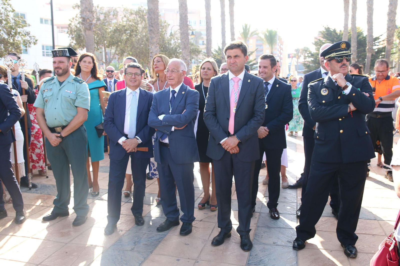 Fotogalería de la cucaña y la procesión de las Fiestas de Santa Ana en Roquetas