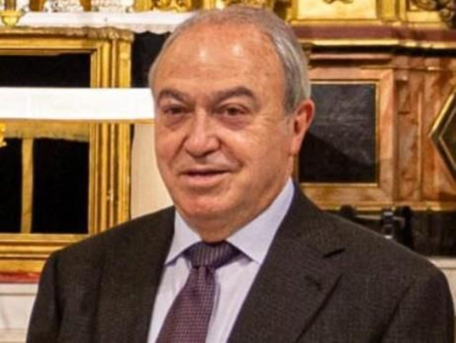 El cofrade José Luis López