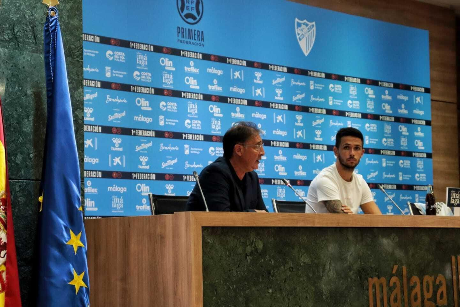 La presentación de Nelson Monte con el Málaga CF, en fotos
