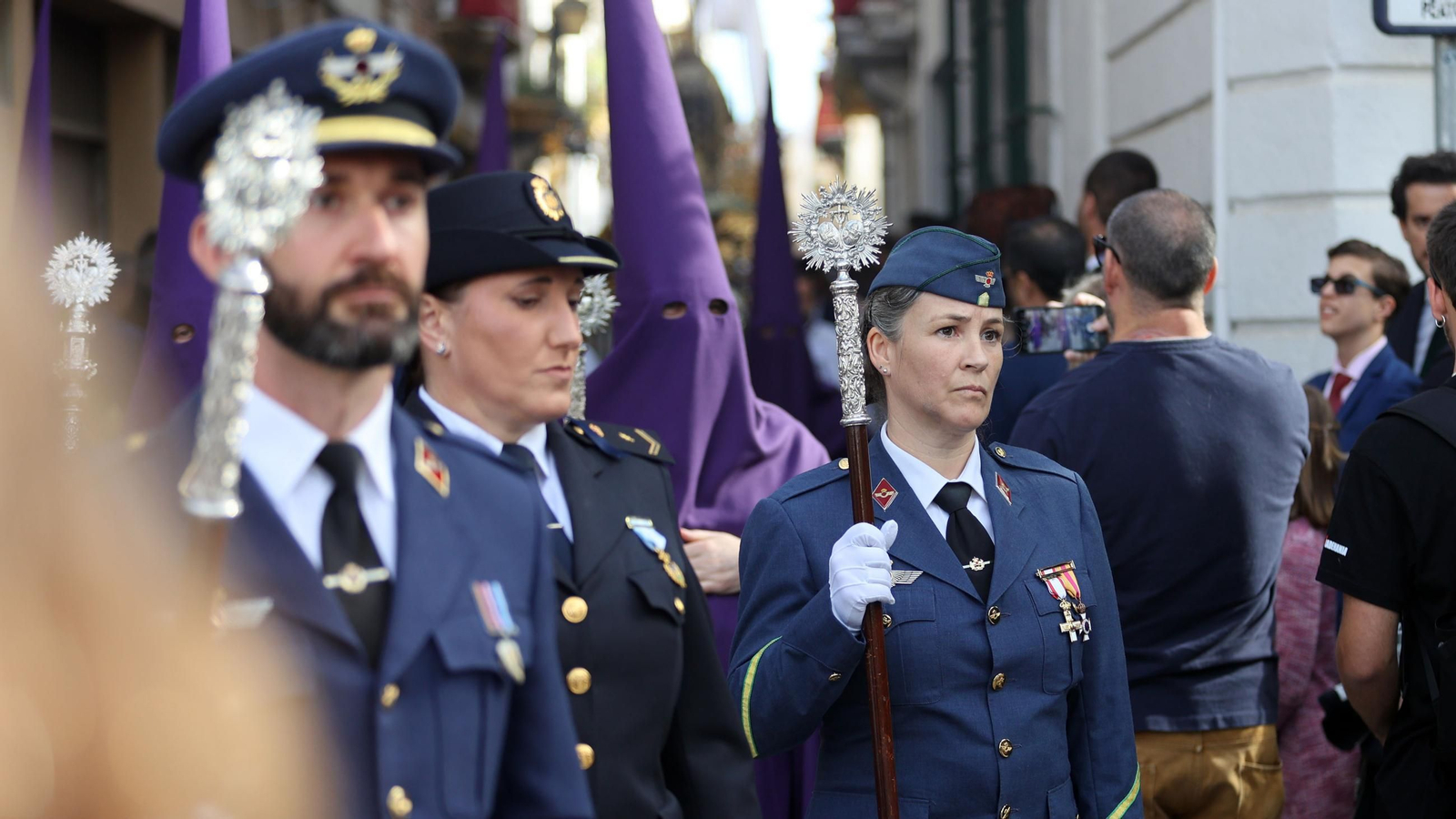 Imágenes de la Hermandad del Loreto en el Viernes Santo de Jerez 2025
