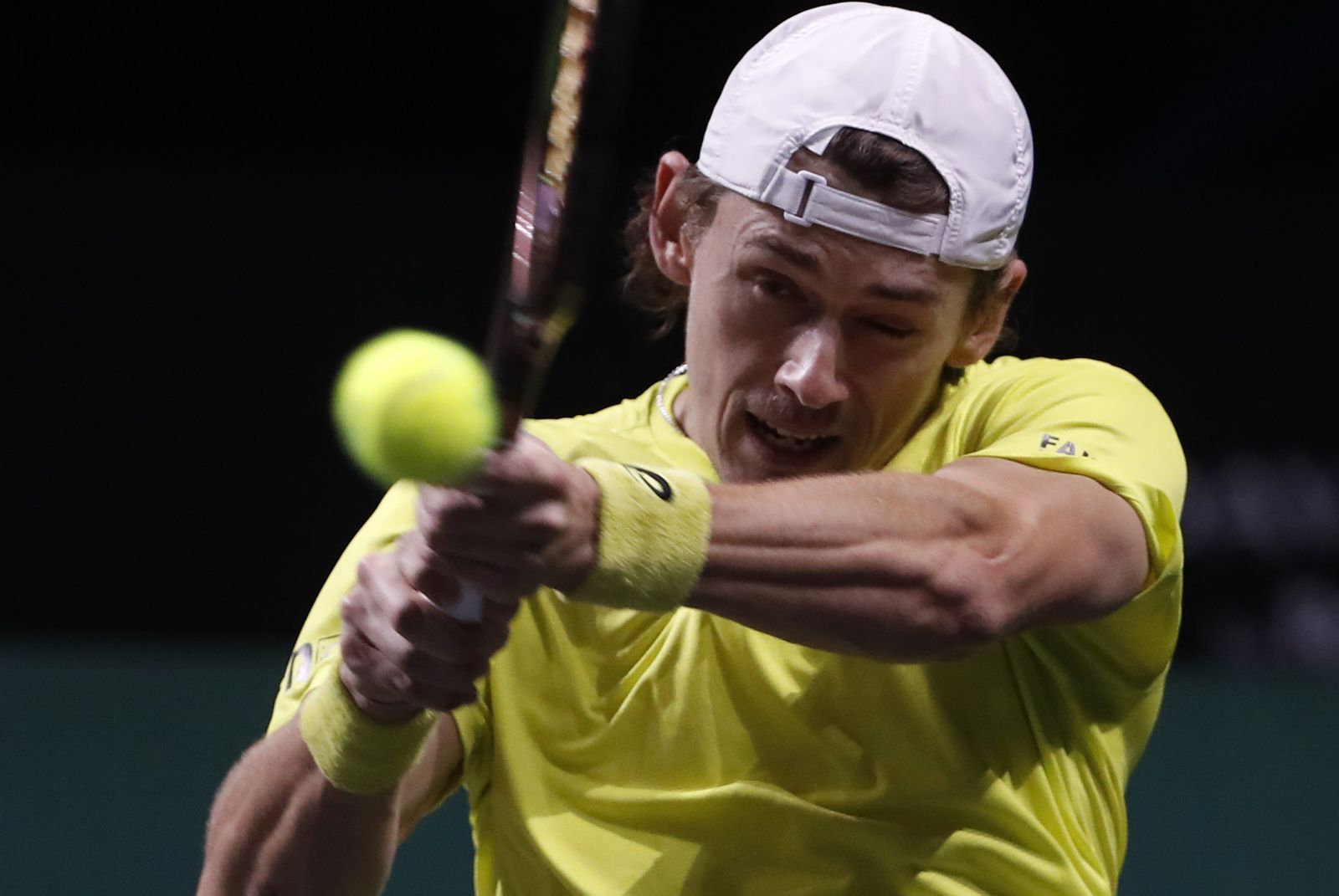 Alex de Miñaur - Marin Cilic de la Copa Davis de Málaga