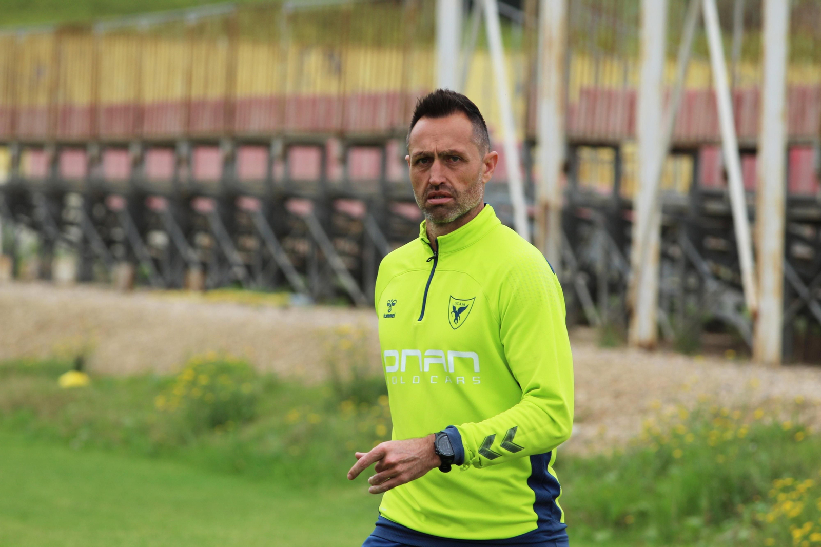 Aira, el técnico del UCAM.