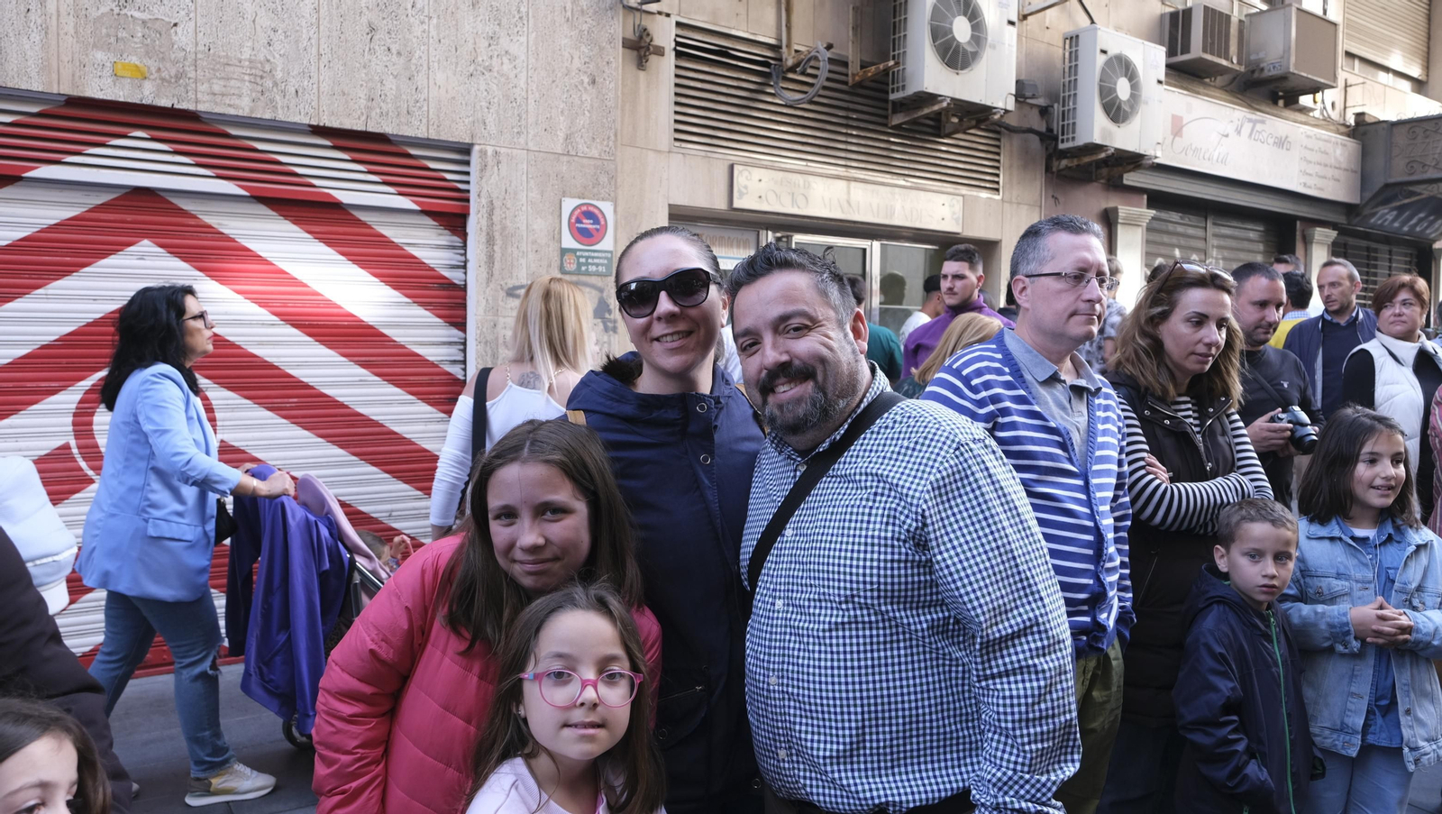 La procesión de Pasión en Almería, en imágenes