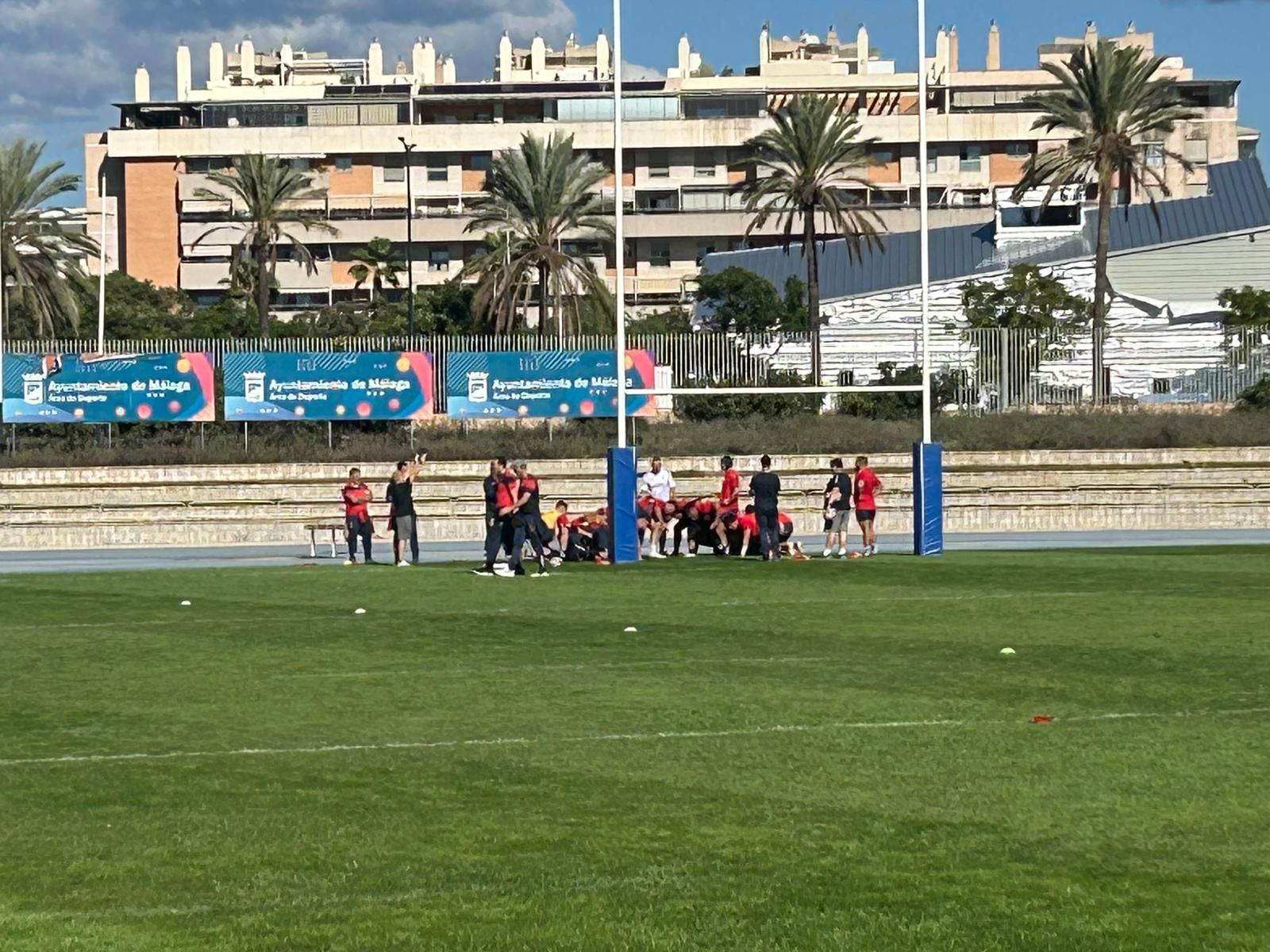 España ya prepara el duelo con Fiyi en el Ciudad de Málaga