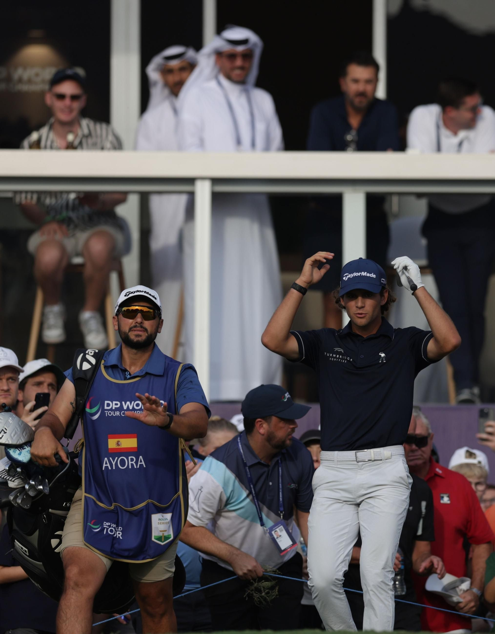 Ángel Ayora, última jornada en Dubái para acabar octavo
