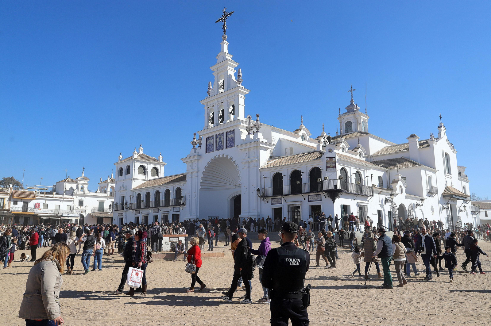 Imágenes de la celebración de la Candelaria en El Rocío