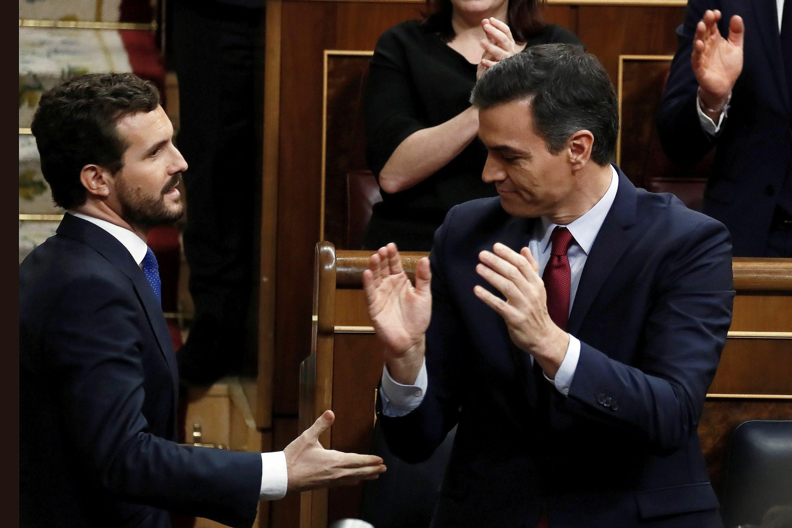 El debate de investidura de Pedro Sánchez, en imágenes