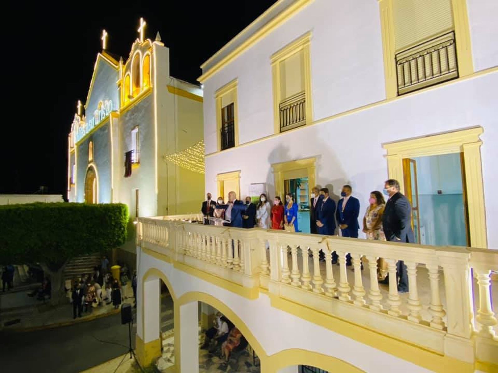 Un instante del pregón, pronunciado por Gracián García.