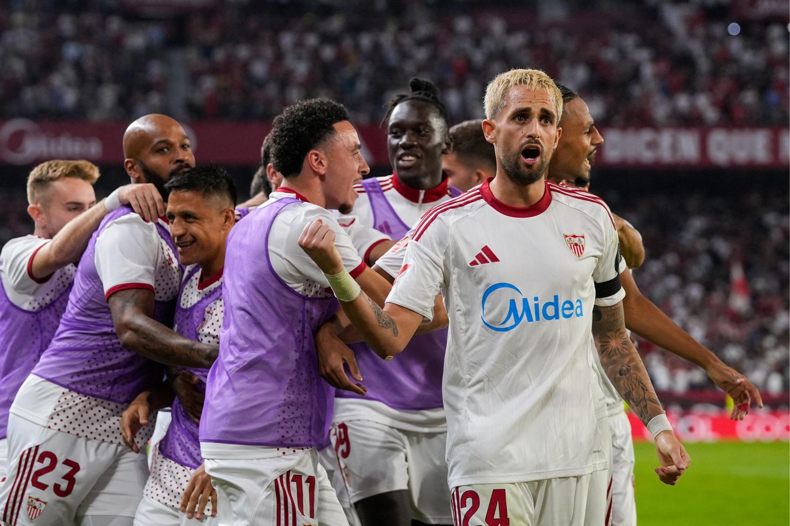 Las fotos del Sevilla-Villarreal