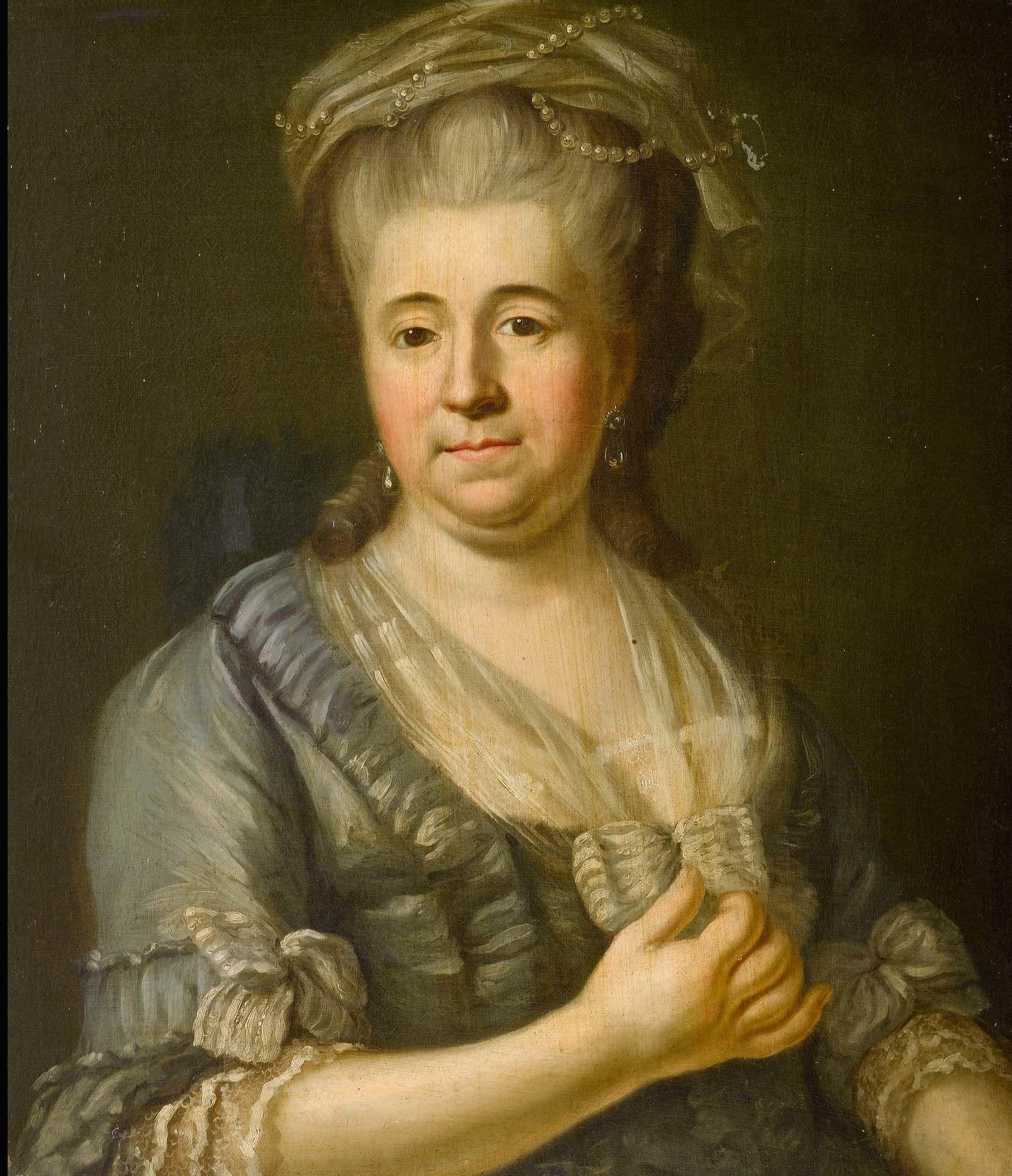 La Condesa Eleonore von Münster (1734-1794) en cuya biblioteca se preservó un ejemplar de las Fantasías de Telemann.