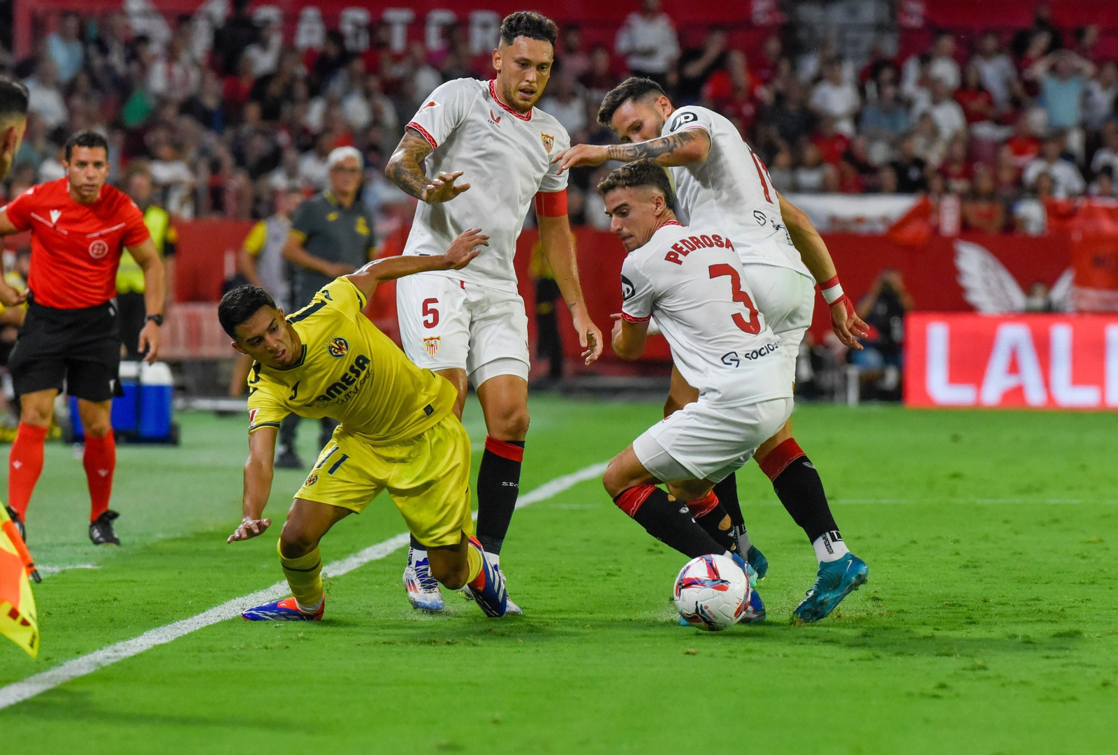 Las imágenes del Sevilla FC - Villarreal CF